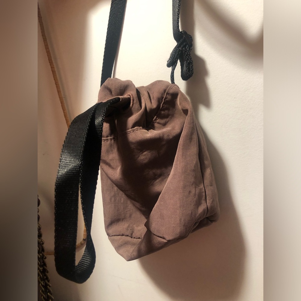 Baggu Nylon Micro Drawstring Crossbody Bag